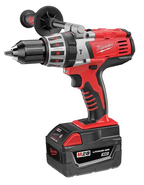 MILWAUKEE Cordless Hammer Drill Kit - 5XEZ7|0726-22 - Grainger