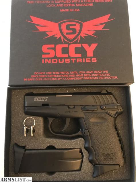 ARMSLIST - For Sale: SCCY 9mm