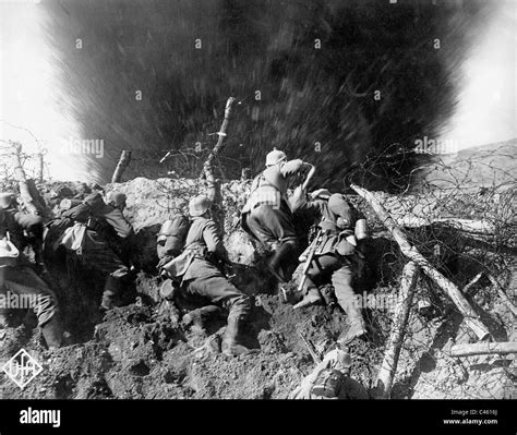 Battle near Ypres in the First World War, 1915 Stock Photo - Alamy