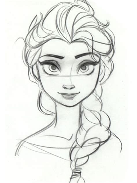 Queen Elsa Drawing at GetDrawings | Free download