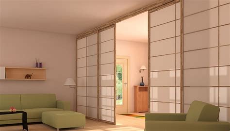 Japanese style sliding doors and walls | IDFdesign