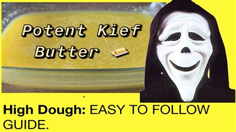 Potent Kief Infused Butter Recipe. Short version - YouTube