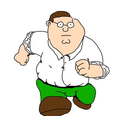 That one .PNG of Peter Griffin running at you - Drawception