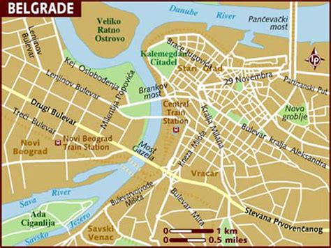 Navigating The Capital: A Comprehensive Guide To The Belgrade Serbia Map - Complete Bali Tourist ...