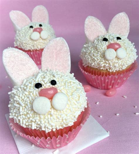 Easy Easter Bunny and Chick Cupcakes • tarateaspoon