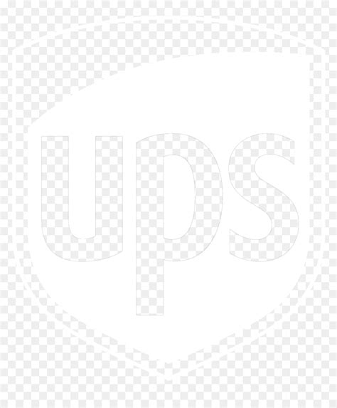 Ups Logo Png White , Png Download - Ups Logo White Vector, Transparent Png - vhv