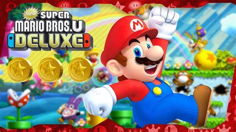 New Super Mario Bros. U Deluxe ᴴᴰ Full 100% Walkthrough (All Star Coins ...