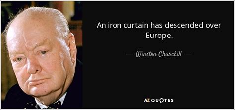 Iron Curtain Winston Churchill