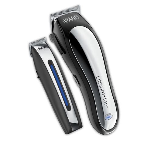 Wahl Clipper Lithium Ion Cordless Haircutting & Trimming Combo Kit ...