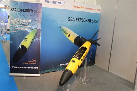 ALSEAMAR Sea Explorer High Performance Underwater Glider at UDT 2015