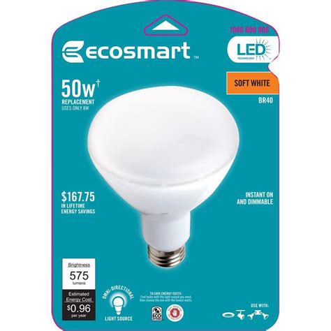 EcoSmart 75 watt equivalent LED light bulbs for $5 - Clark Deals