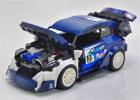 Speed Champion Ford Fiesta In 7-stud + details | Lego cars, Lego truck, Lego racers