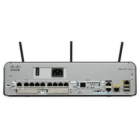 CISCO 1941 Integrated Services Router at Rs 34500 | Cisco Routers in New Delhi | ID: 11071825488