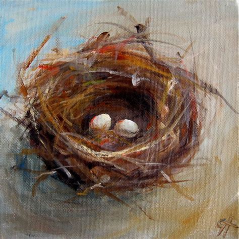 bird nest painting | Cari Humphry