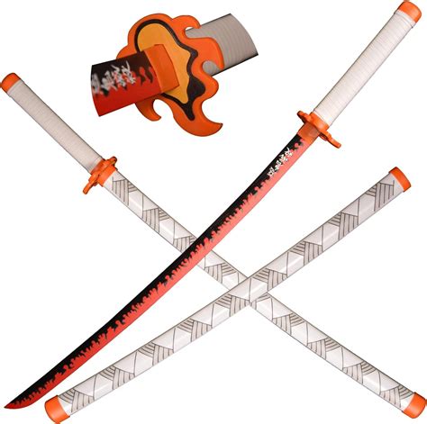 Buy SV Handmade Anime Samurai Sword Demon Slayer Sword 41 Inch Decorative Collectible Sword ...