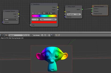 texturing - When can a Color Ramp be used to create a gradiant in a Cycles shader? - Blender ...