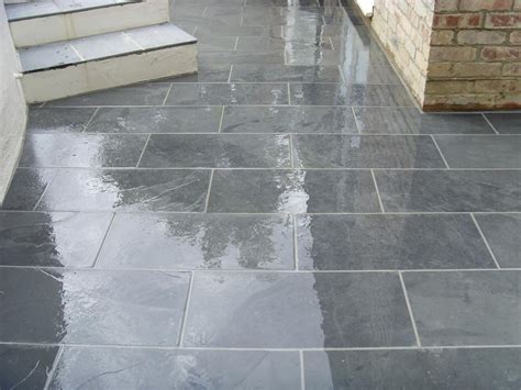 Slate tiles for a patio | Hawk Haven