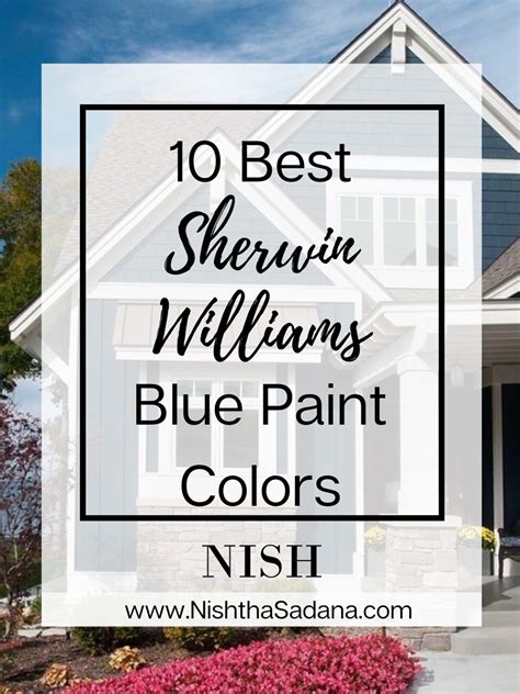 10 Best Sherwin Williams Blue Paint Colors - NISH E-Design