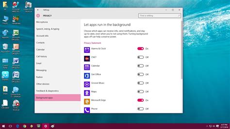 How to Turn off Background Running Apps in Windows 10 - YouTube