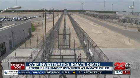 Kern Valley State Prison investigating inmate death