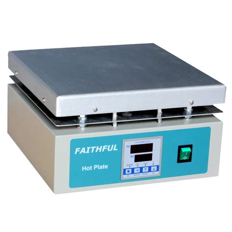 SH 5C Laboratory Heating Plate Hot plate,30x30cm Aluminum Panel Hotplate Temperature Digital ...