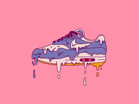 Download Cool Drip Melting Sneaker Wallpaper | Wallpapers.com