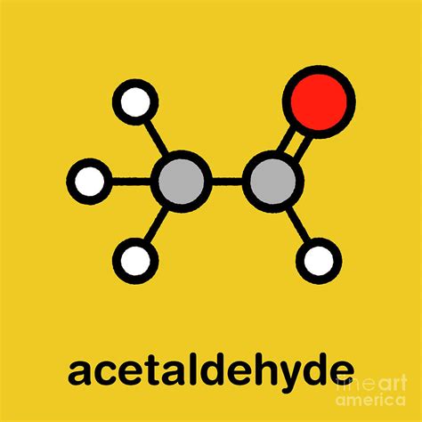 Acetaldehyde Molecule Photograph by Molekuul/science Photo Library | Fine Art America