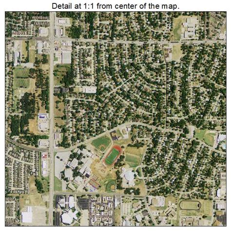 Aerial Photography Map of Euless, TX Texas