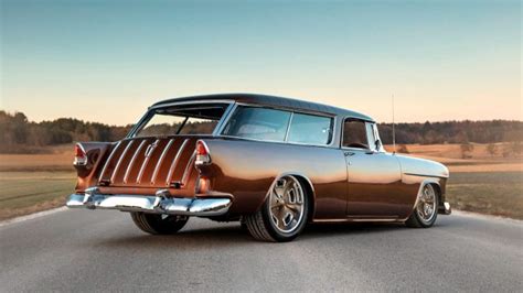 1955 Chevy Nomad Custom To Cross Mecum Auction Block