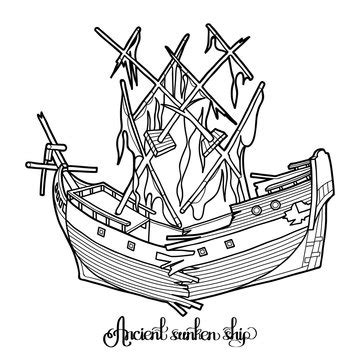 How To Draw A Shipwreck - Northernpossession24