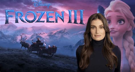 Idina Menzel says she's happy to play Queen Elsa again in "Frozen 3" | Disney Dining