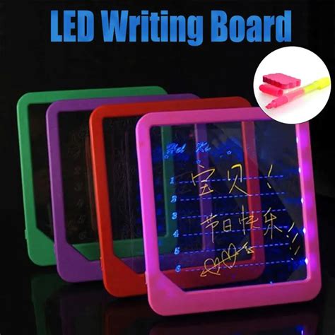 Acrylic LED Board Light Up Drawing Writing Special Puzzle Education Toy Gifts Drop Shipping ...