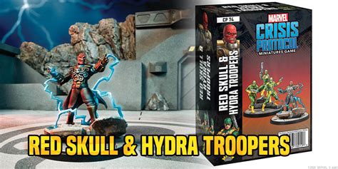 Marvel: Crisis Protocol - Red Skull & Hydra Troopers Previews ...