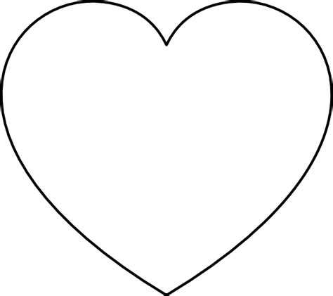 Heart Outline Clip Art at Clker.com - vector clip art online, royalty free & public domain