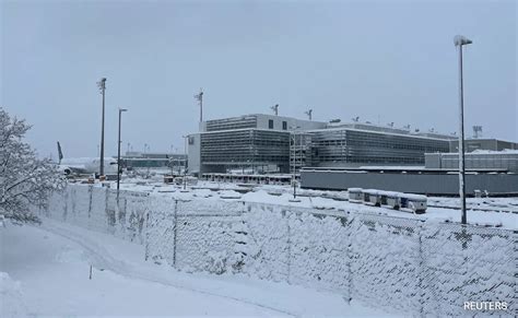 Munich Airport Shut, Flights, Trains Hit As Heavy Snow Paralyses Germany