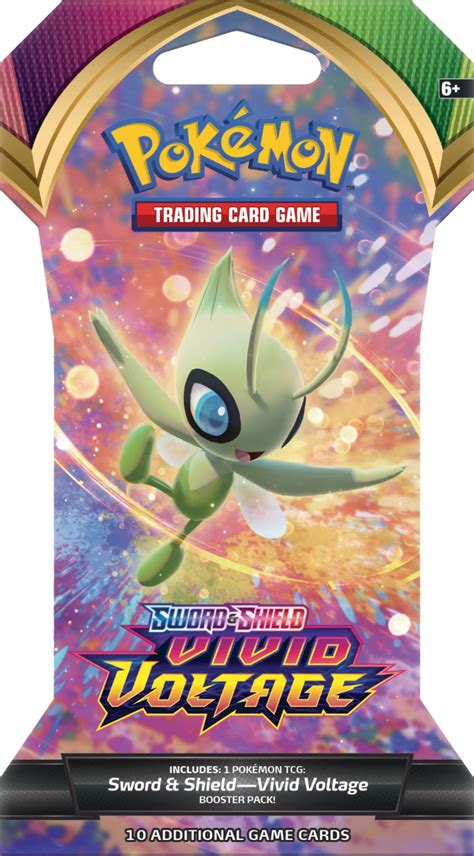 Pokémon TCG: Sword & Shield—Vivid Voltage Sleeved Booster 175-82750 ...