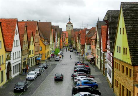 rothenburg-from-the-wall-germany - The Incredibly Long Journey