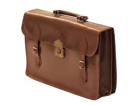 gatherandspread: VINTAGE BROWN LEATHER BRIEFCASE