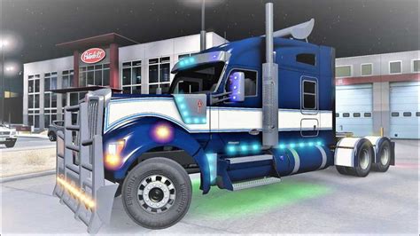 [ATS] Kenworth W990 + Interior Edited by Harven v1.2.4 [1.39] - gamersmods.com