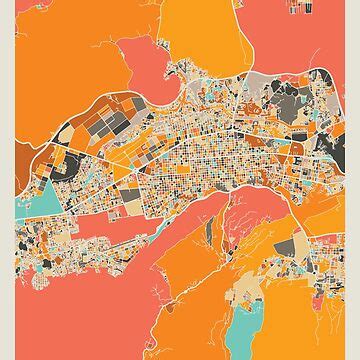 "Barquisimeto, Venezuela Map Print, Colorful Map, Minimalist Barquisimeto Print, Map Of ...