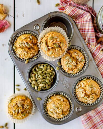 Pumpkin Seed Muffins - Baking for Friends