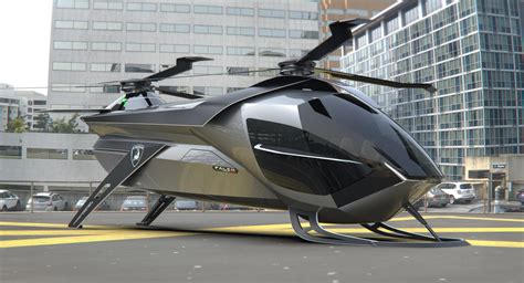 The Lamborghini Of Helicopters Is Called ‘Falco’ And Sadly It’s Only A Designer Project | Carscoops