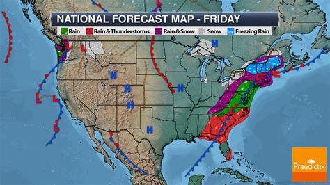 Warmth Continues Out East – National Weather Outlook For February 17 ...