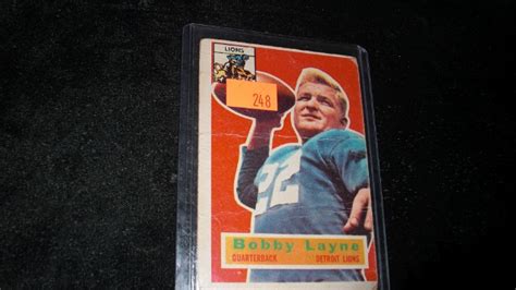 Vintage Bobby Layne Lions