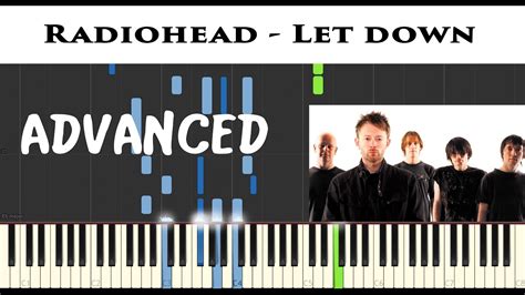 Radiohead - Let Down | Synthesia Piano Tutorial + Sheet by James ...