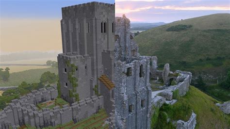 Minecraft: Corfe Castle recreated by YouTuber Grian - CBBC Newsround | Flipboard