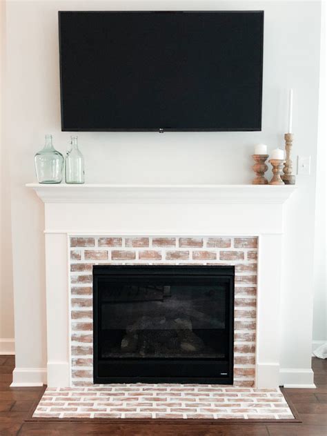 DIY Brick Fireplace – Mriya.net