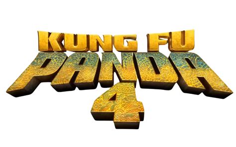 Kung fu panda 4 logo by DracoAwesomeness on DeviantArt