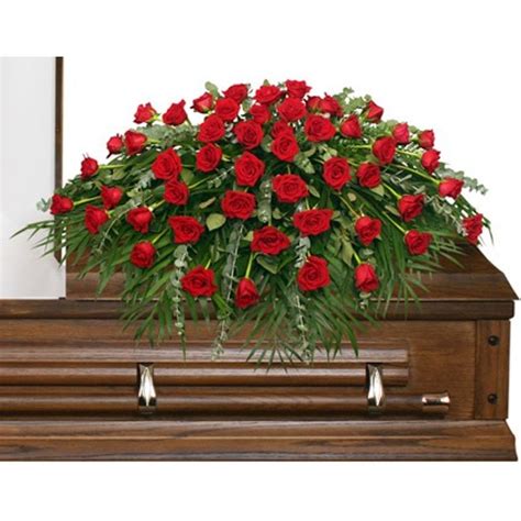 Red Rose Casket Spray Suburban Florist: Bethesda Florist- Same Day Flower Delivery Bethesda, MD ...