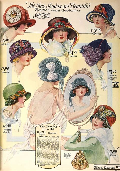 Snapped Garters: 1923 Fashions IN COLOUR!